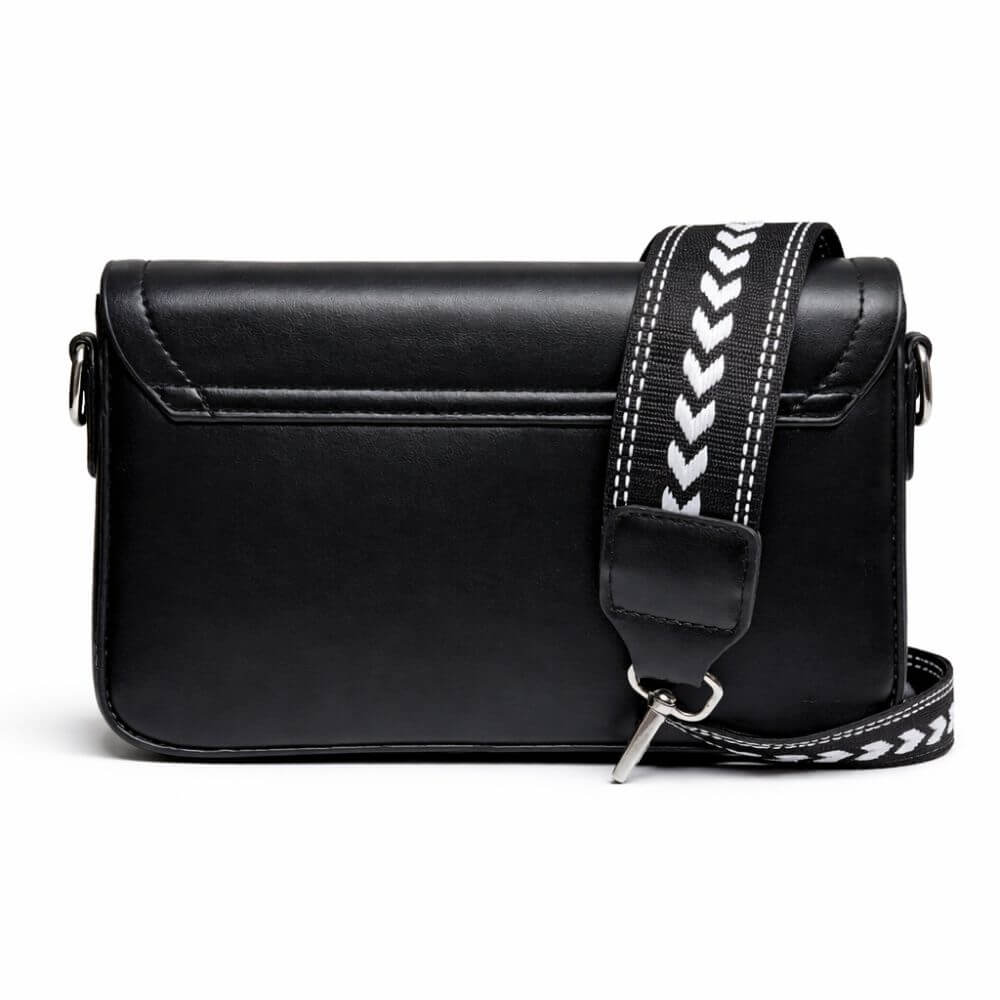 Sleek Black Crossbody Bag